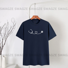 Stethoscope heart Tee
