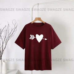 Heart bow & arrow Tee
