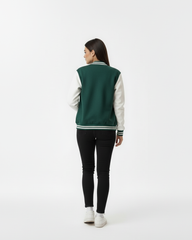 Green Varsity Jacket (Unisex)