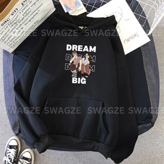 Fleece Hoodie ( dream big )