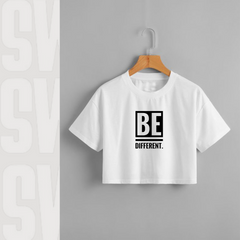Be different Crop Tee