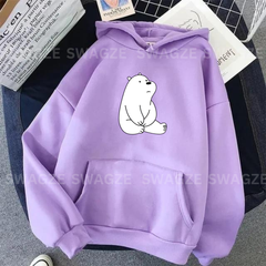 Fleece Hoodie ( ice panda )