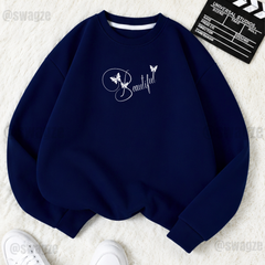Fleece Sweatshirt ( Beautiful ) (NV01)