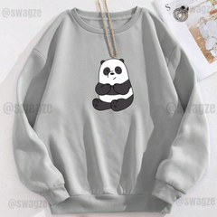 Fleece Sweatshirt ( panda )