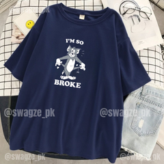 I'm so broke Drop Tee