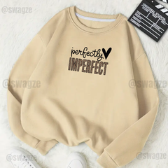 Fleece Sweatshirt ( perfectly imperfect ) (C03)