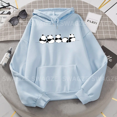 Fleece Hoodie ( cute bears ) (SB05)