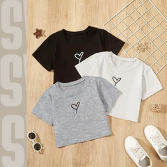 Crop Tee (heart)