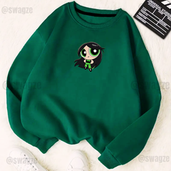 Fleece Sweatshirt ( Buttercup Hair ) (G02)