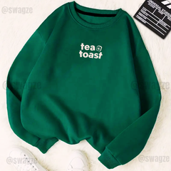 Fleece Sweatshirt ( Tea toast ) (G07)
