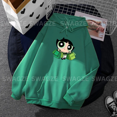 Fleece Hoodie ( Shopping Buttercup ) (G05)