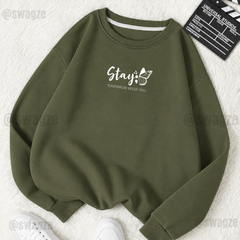 Fleece Sweatshirt (Stay ) (OL04)