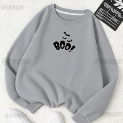 Fleece Sweatshirt ( BOO! ) (LG)