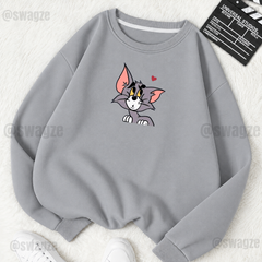 Fleece Sweatshirt ( Tom ) (LG)