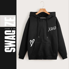 Zipper Hoodie XOXO (B04)