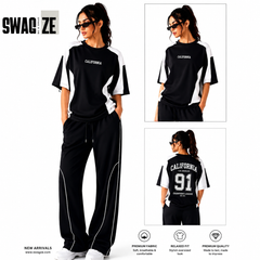 California Summer Tracksuit (DROP TEE AND FLAPPER TROUSER)