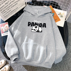 Fleece Hoodie ( sleepy panda ) (LH06)