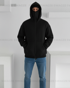 Balaclava Hoodie in Black