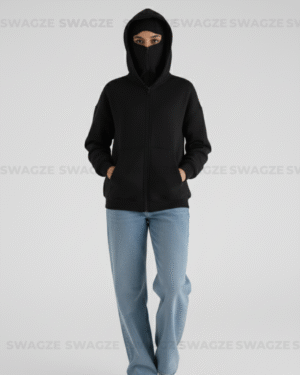 Balaclava Hoodie in Black