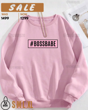 Fleece Sweatshirt  (boss baby)